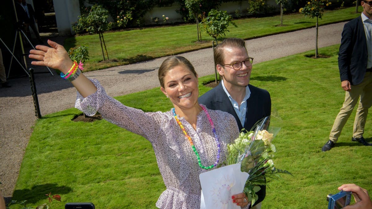 Kronprinsesse Victoria og prins Daniel