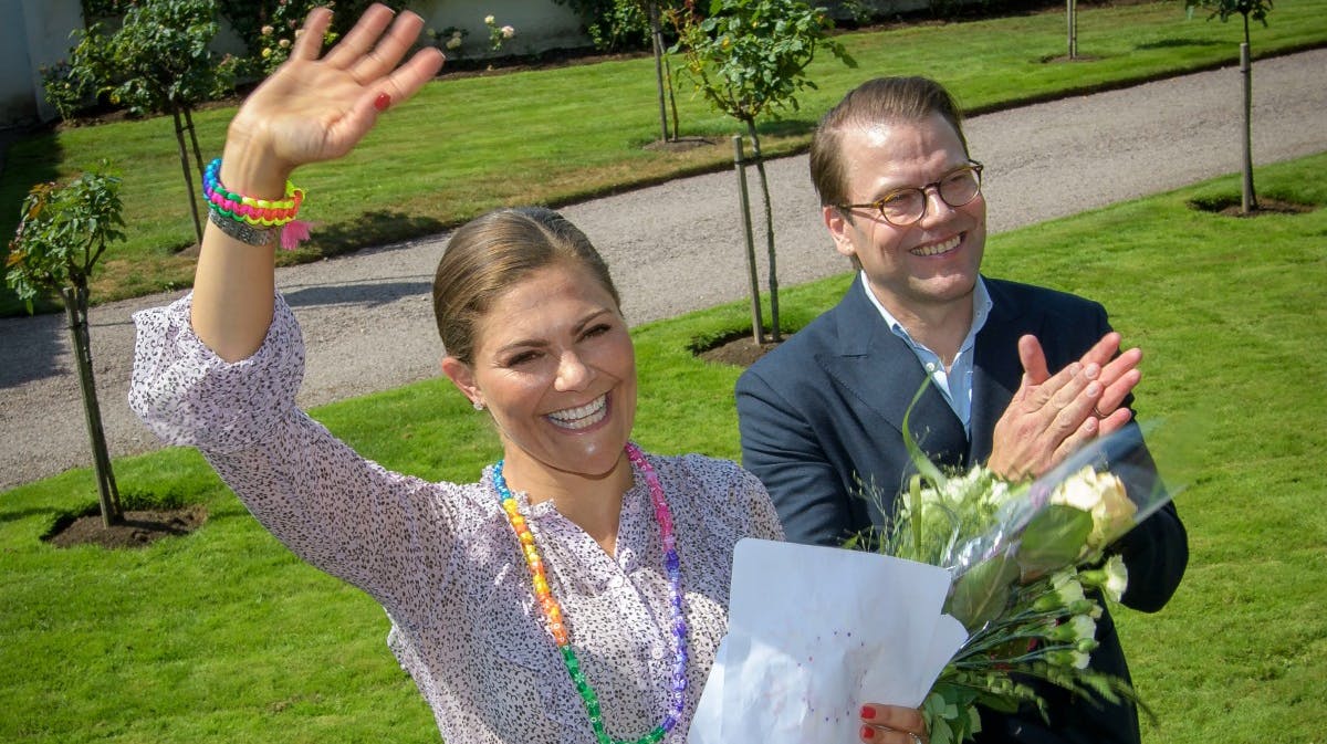 Kronprinsesse Victoria og prins Daniel