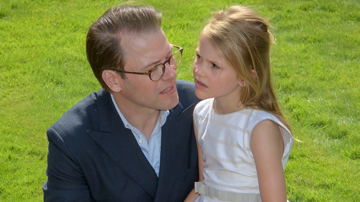 Prins Daniel og prinsesse Estelle