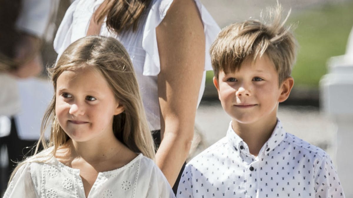 Prinsesse Josephine og prins Vincent. 