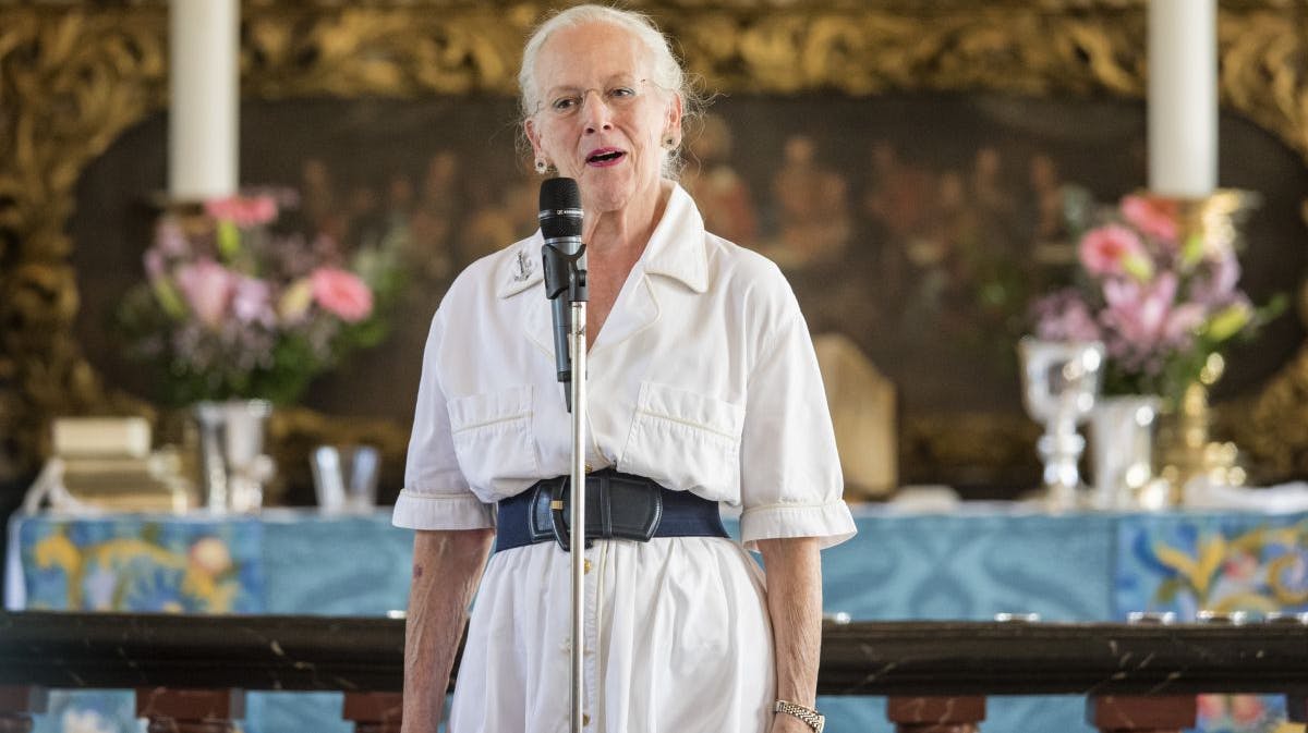 Dronning Margrethe.