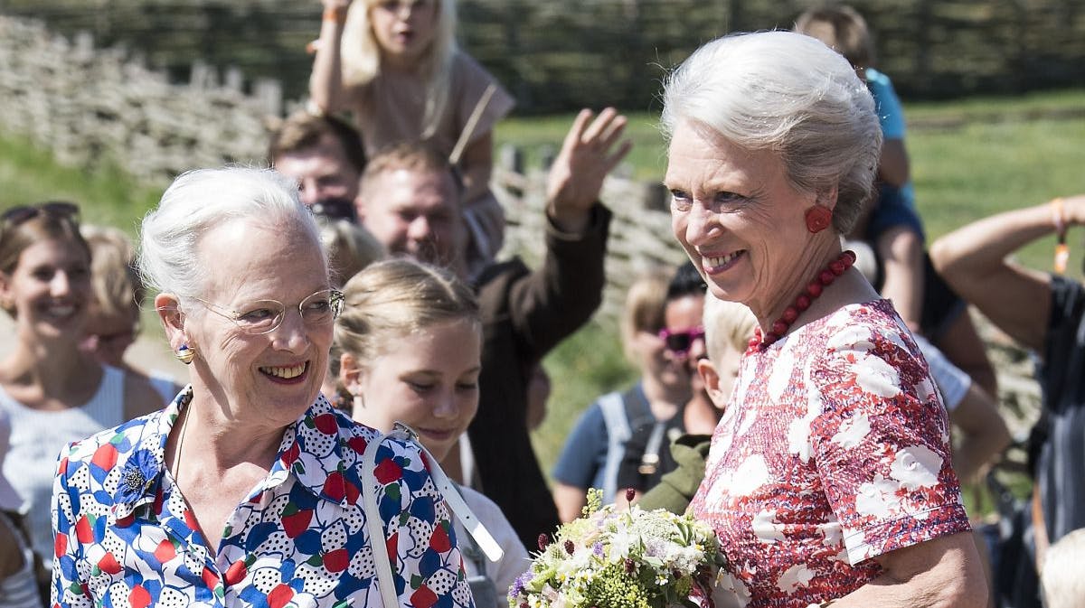 Dronning Margrethe, prinsesse Benedikte