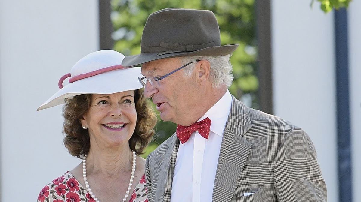 Kong Carl Gustaf, dronning Silvia