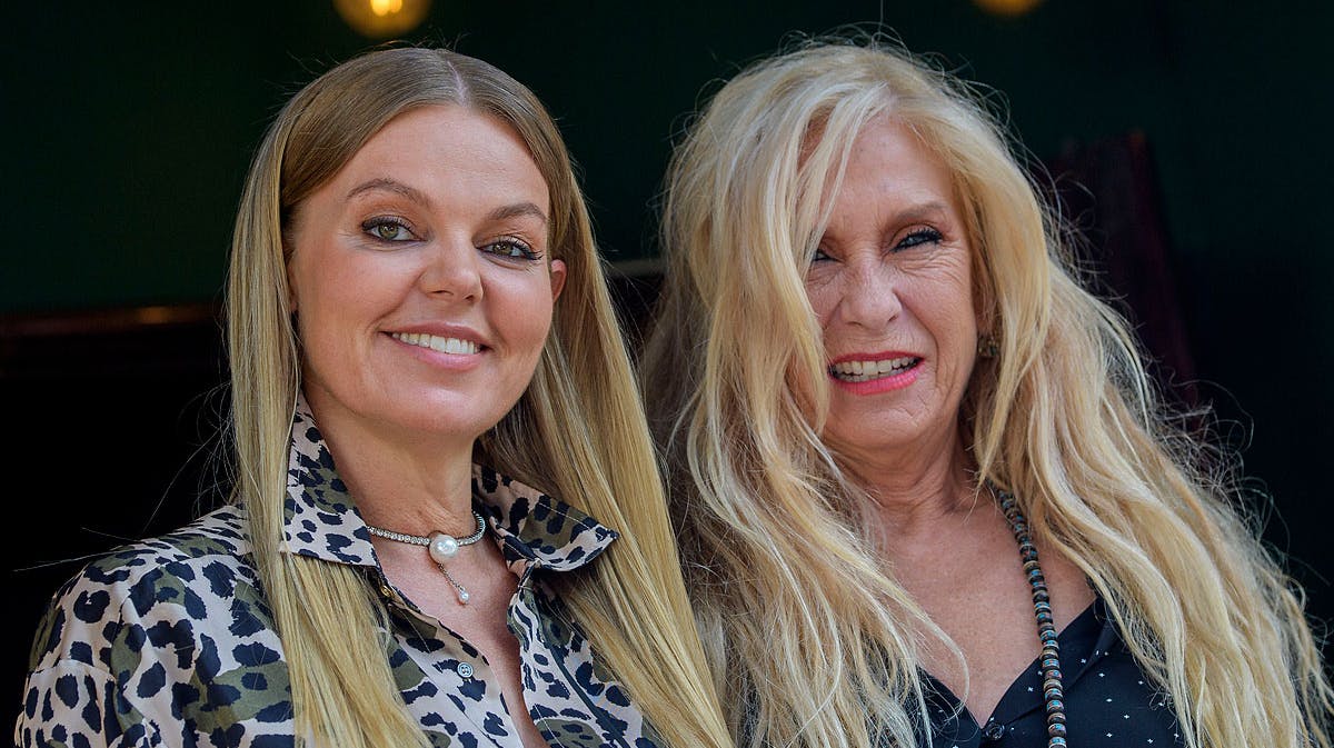 Lina Rafn og Sanne Salomonsen.