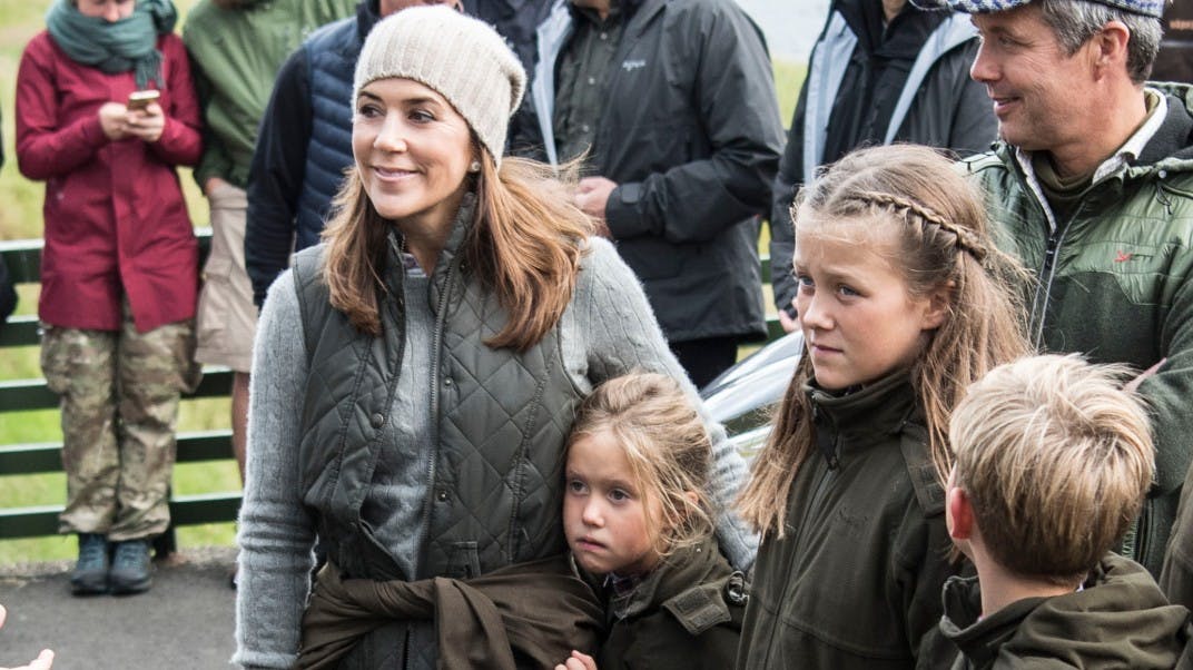 Kronprinsesse Mary, prinsesse Josephine og prinsesse Isabella