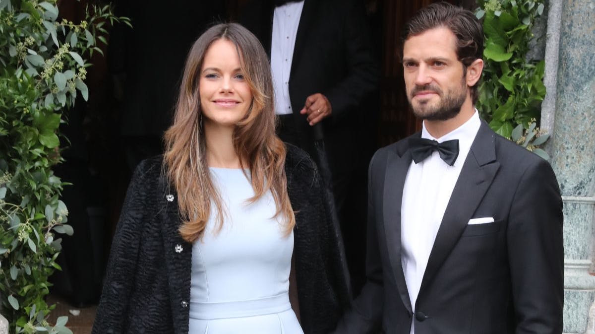 Prinsesse Sofia og prins Carl Philip.