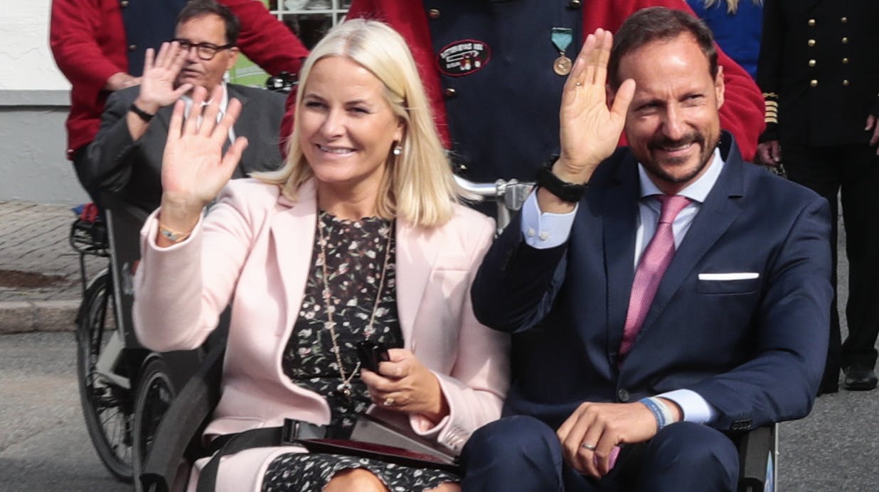 Kronprinsesse Mette-Marit og kronprins Haakon