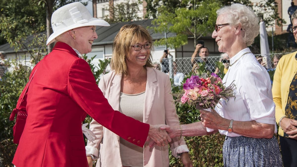 Dronning Margrethe i Svendborg 2018