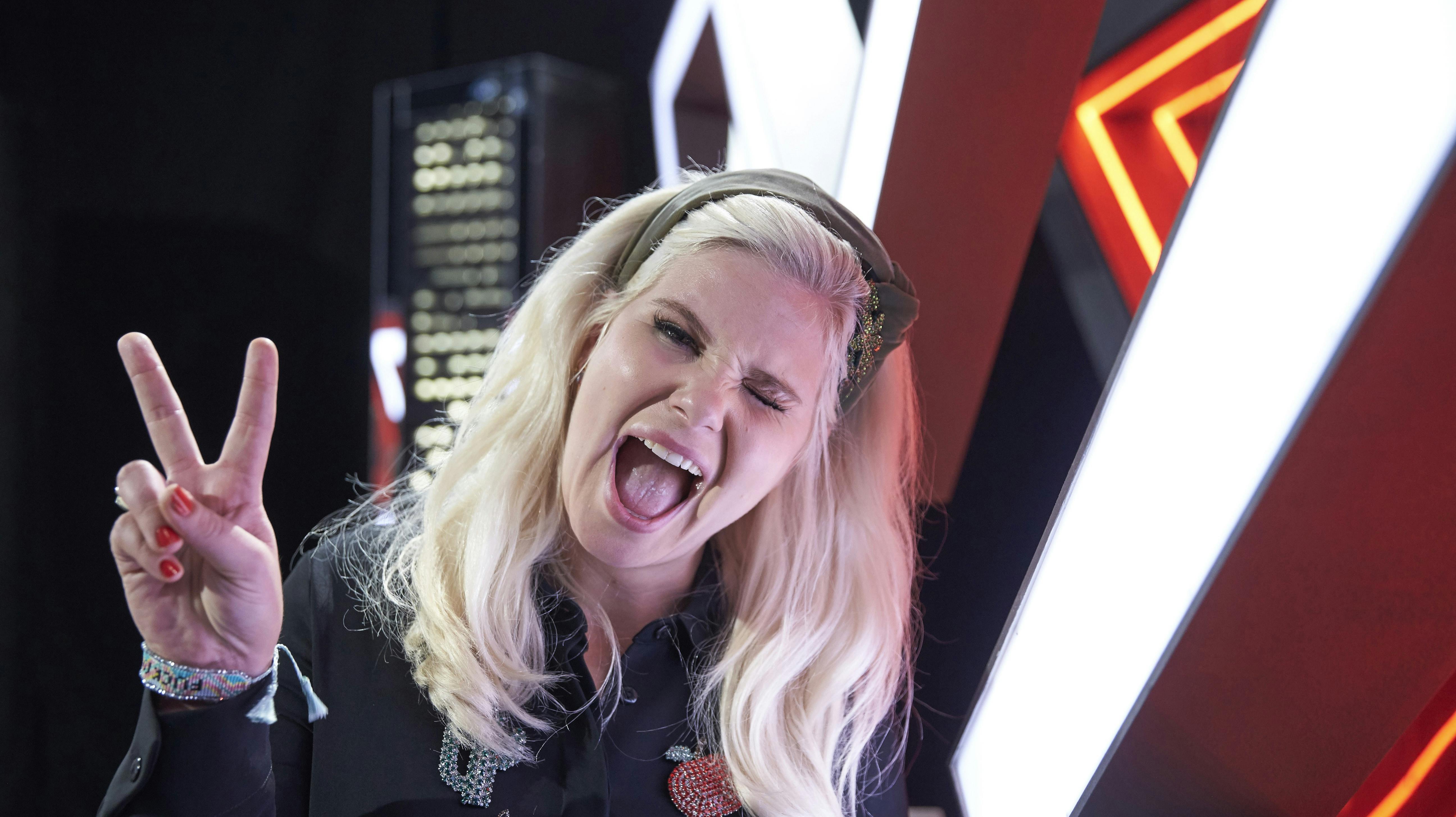 Sofie Linde under de famøse "X Factor" auditions. 