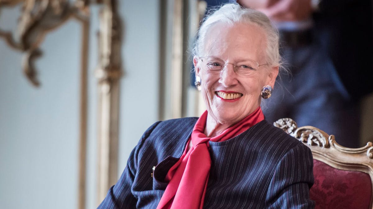 Dronning Margrethe.