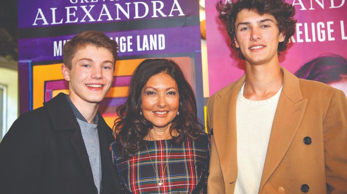 Prins Felix, grevinde Alexandra og prins Nikolai