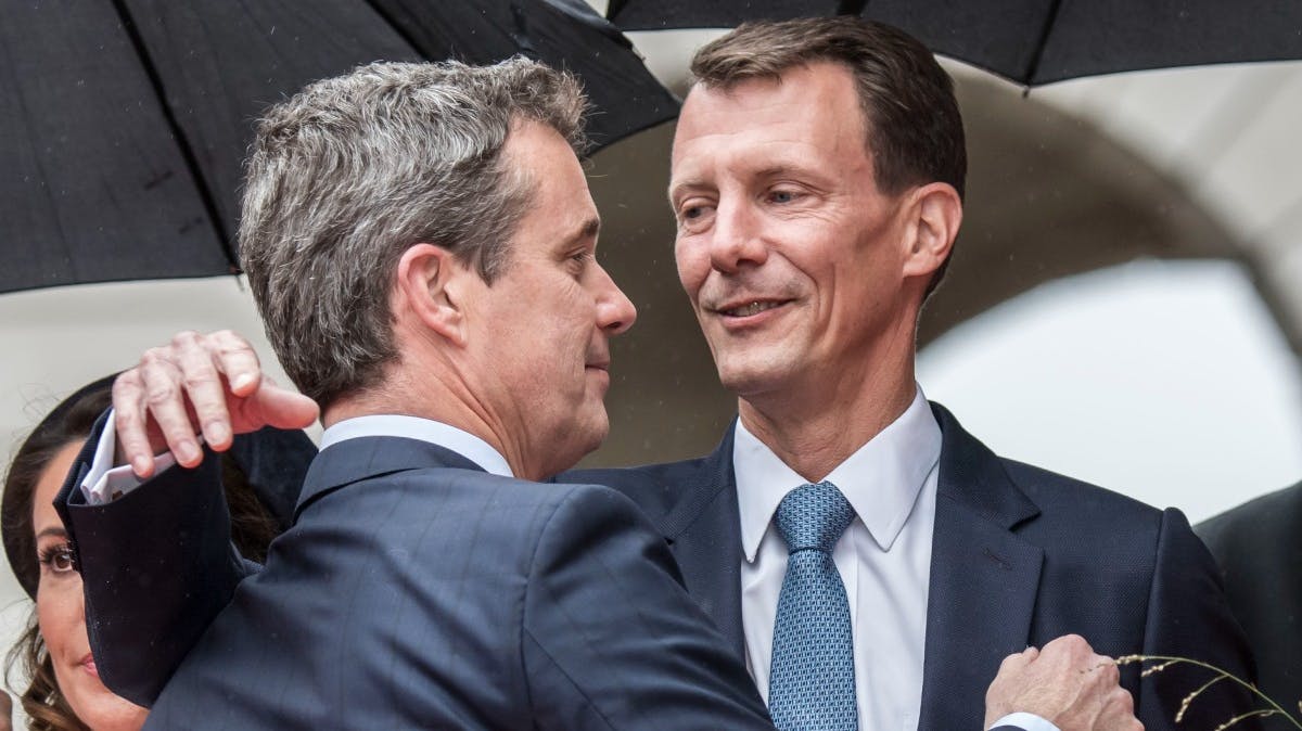 Kronprins Frederik og prins Joachim