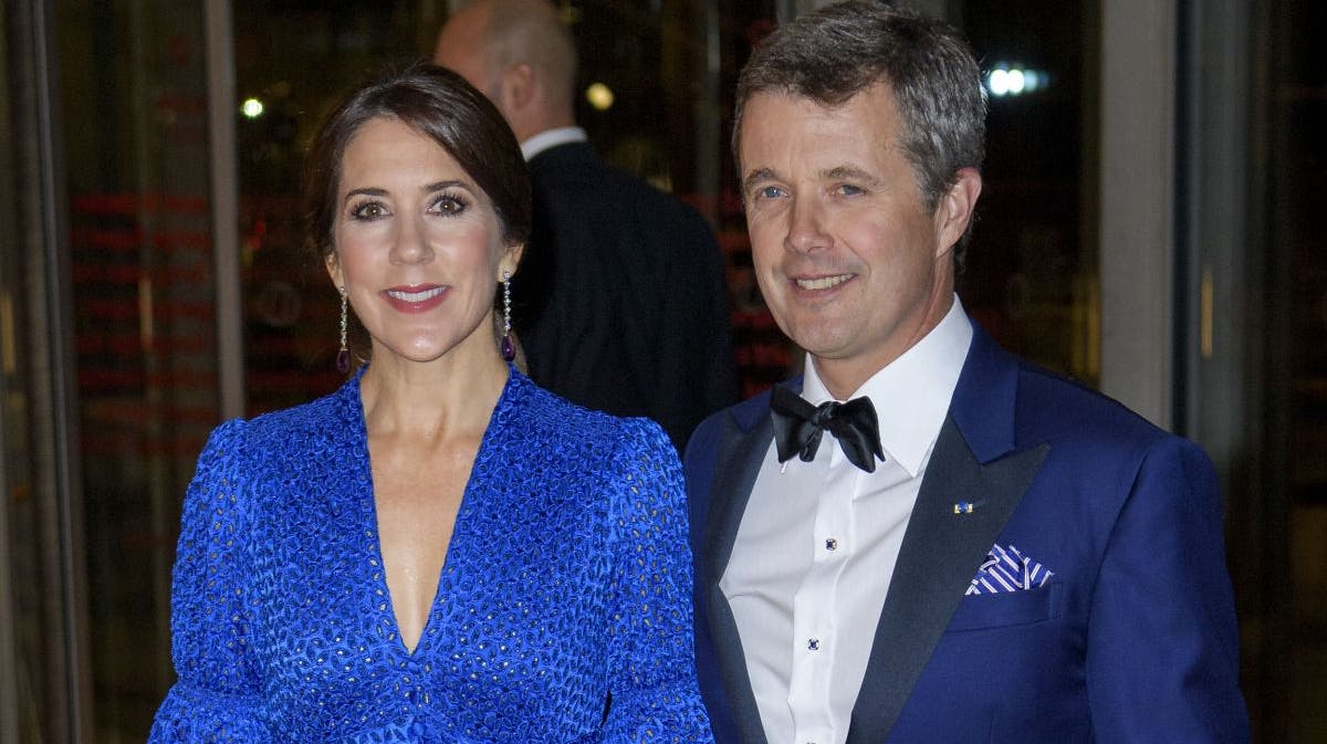 Kronprinsesse Mary og kronprins Frederik