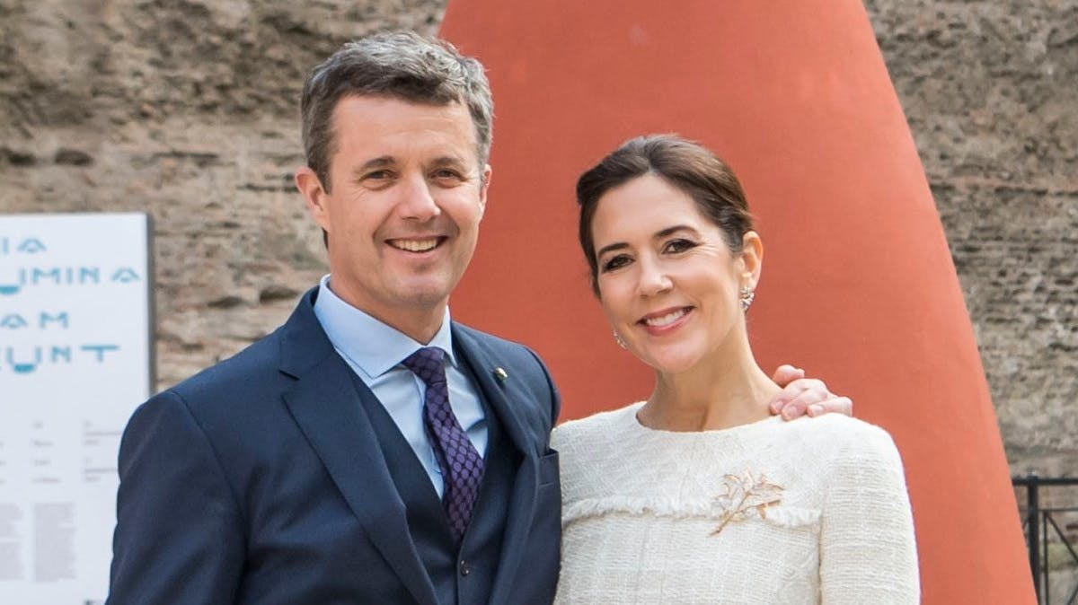 Kronprins Frederik og kronprinsesse Mary