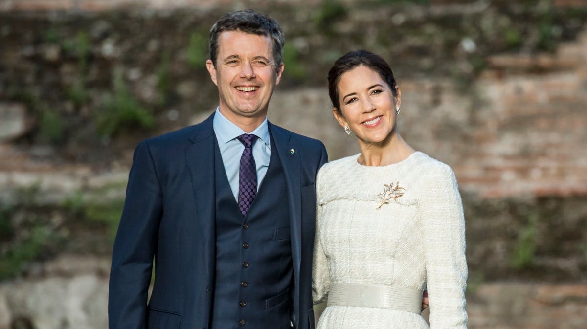 Kronprins Frederik og kronprinsesse Mary.