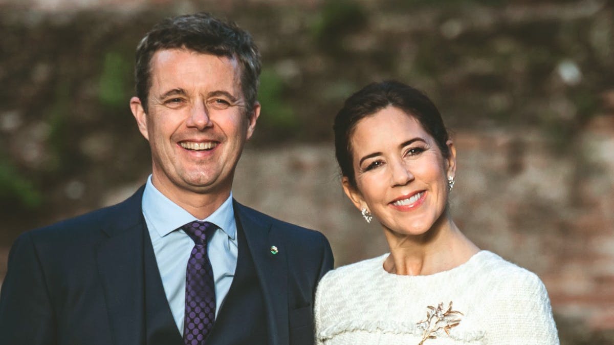 Kronprins Frederik og kronprinsesse Mary