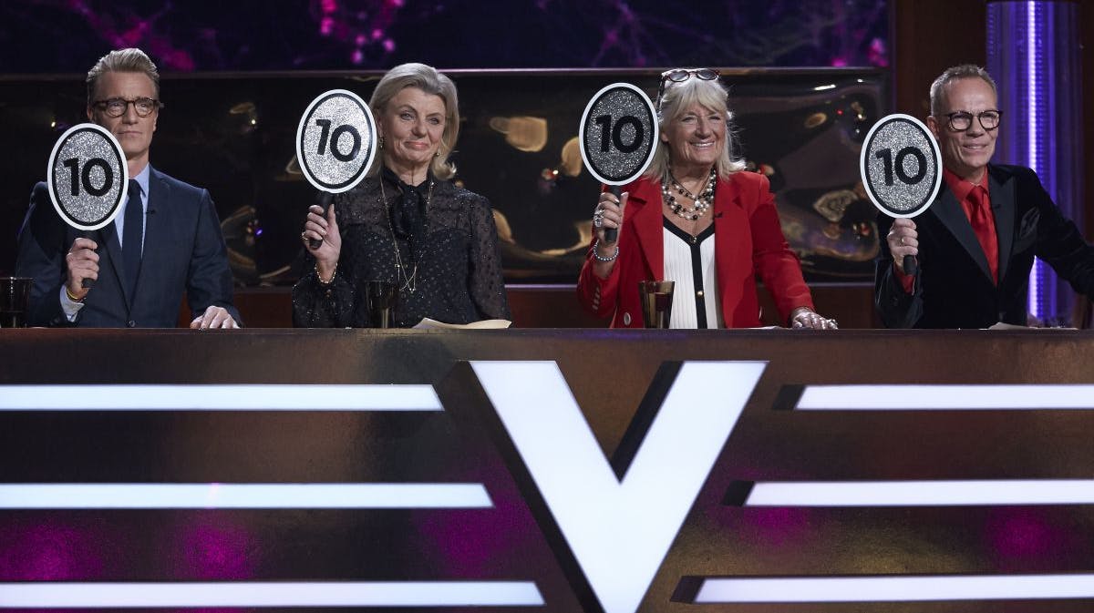 Nikolaj Hübbe, Anne Laxholm, Britt Bendixen og Jens Werner. 