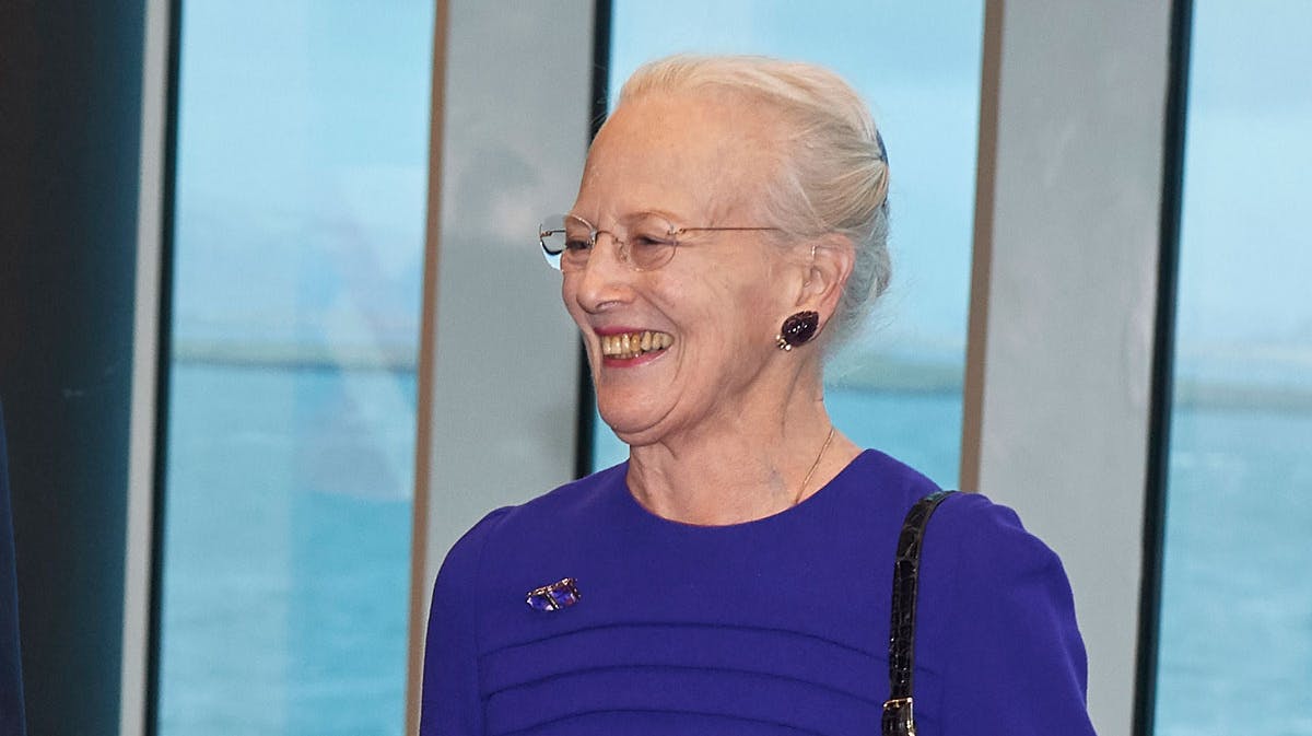 Dronning Margrethe.