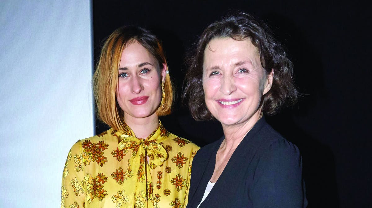 Rosalinde og Karen-Lise Mynster