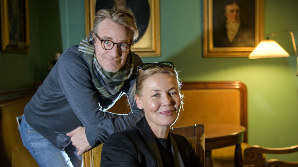 Connie Nielsen og Nikolaj Hübbe.