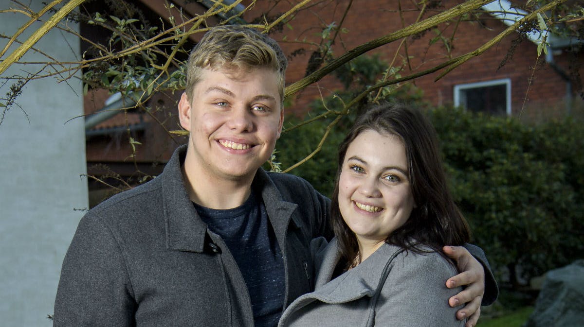 Stephanie van der Watt og kæresten Jeff