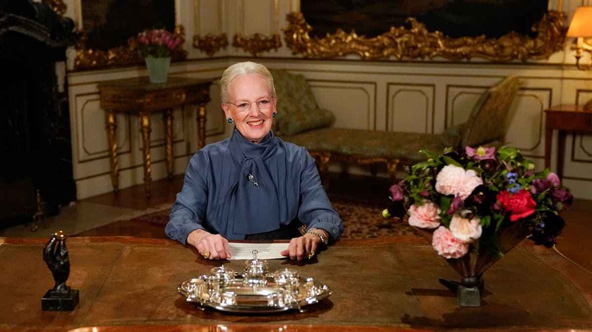 Dronning Margrethe.