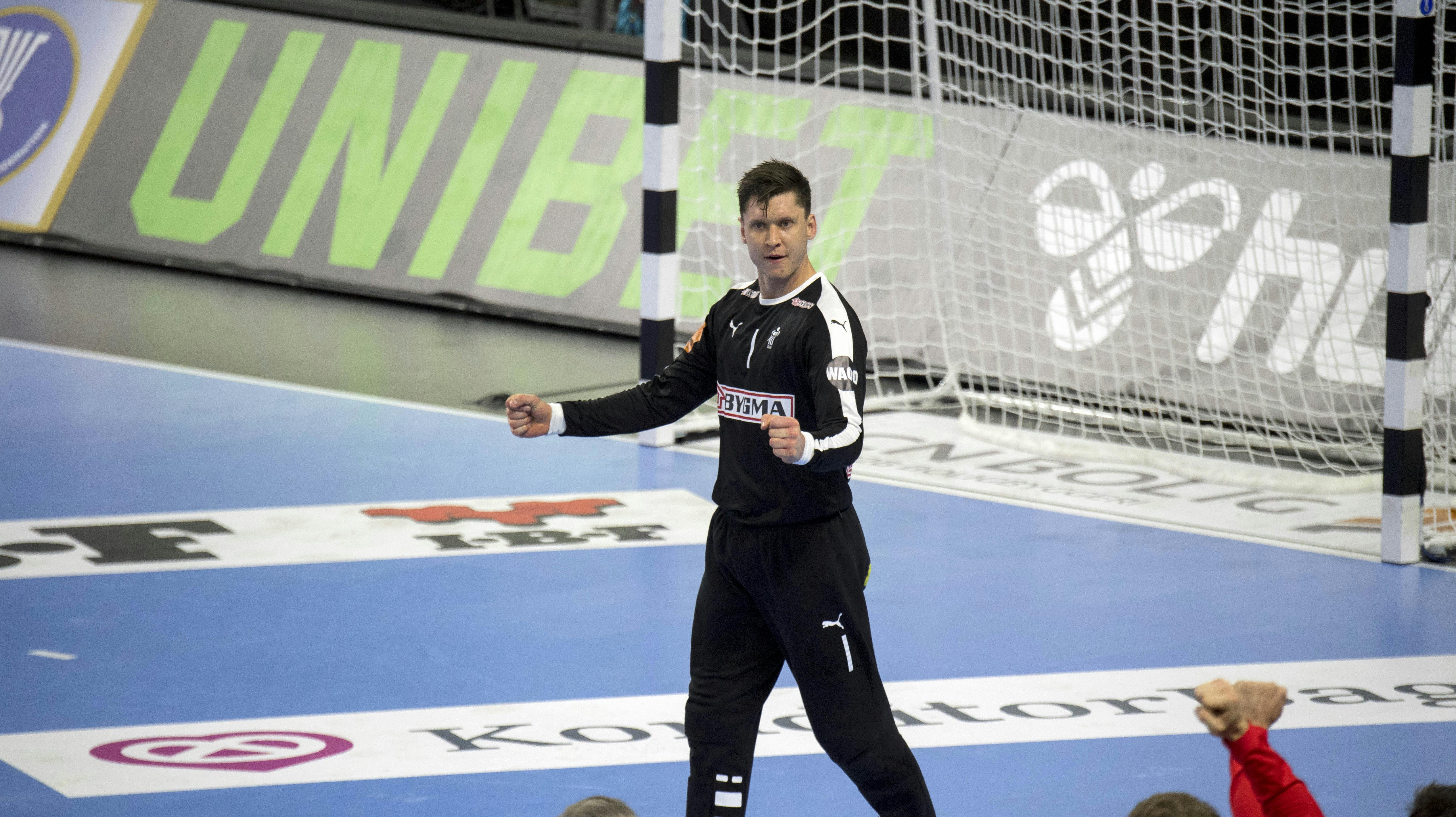 Niklas Landin under Danmarks åbningskamp ved VM mod Chile. 