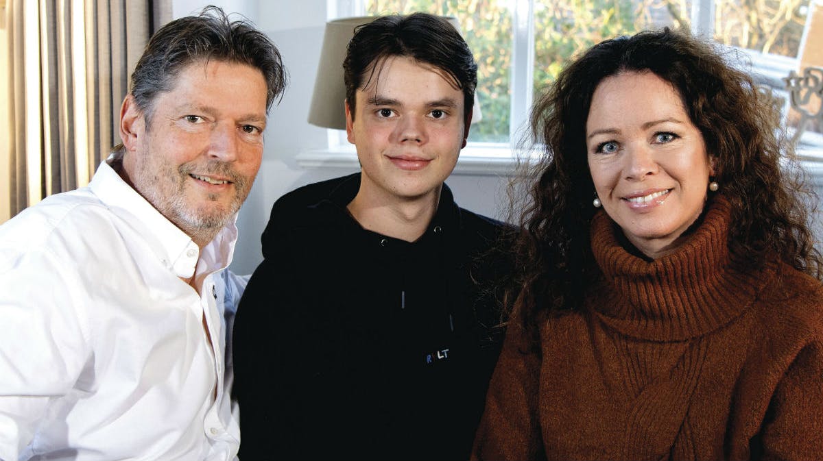 Mogens, Christian og Tina. 