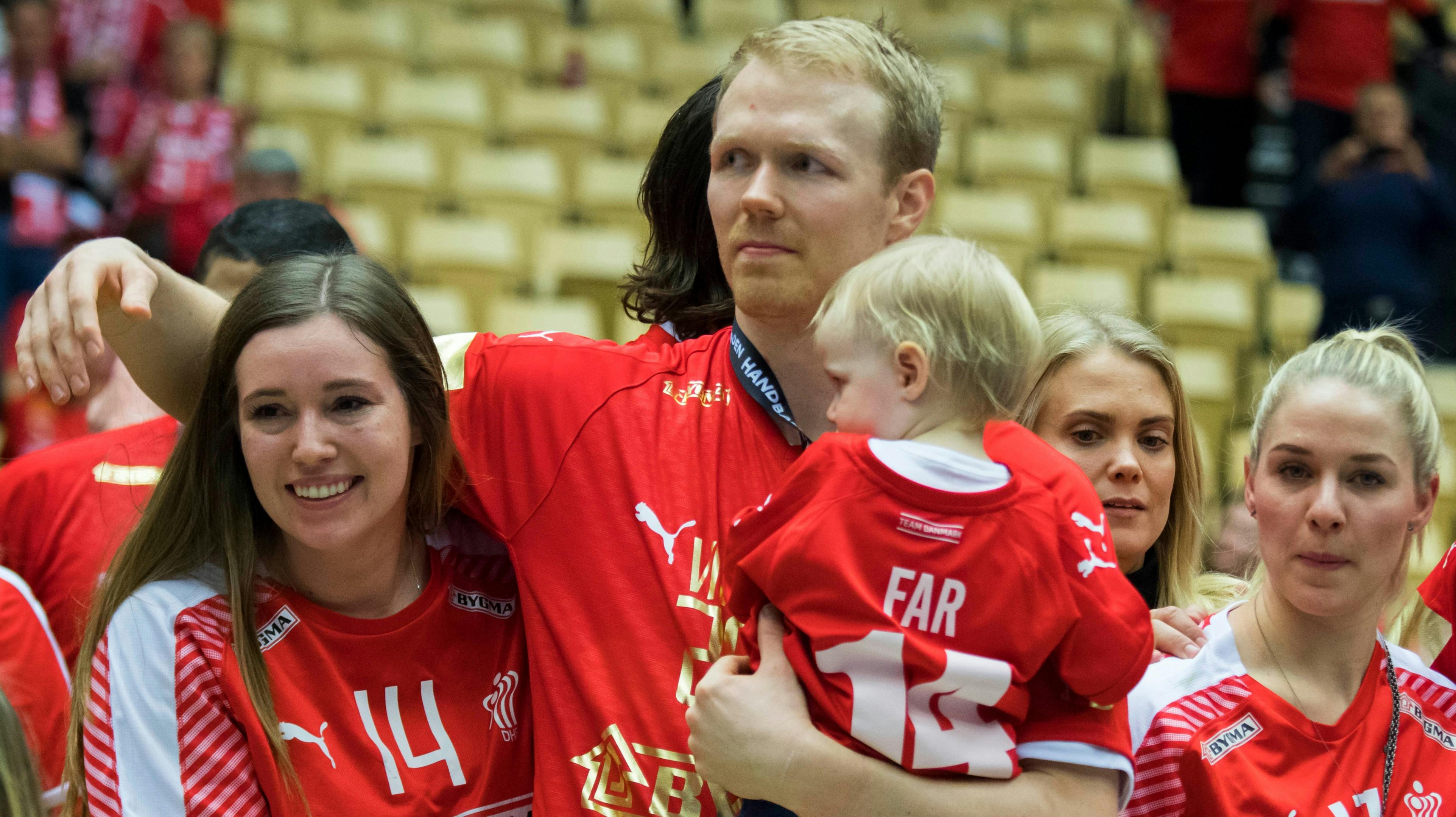 Anders Zachariassen med sin bedre halvdel Kristina og parrets datter, Clara.&nbsp;