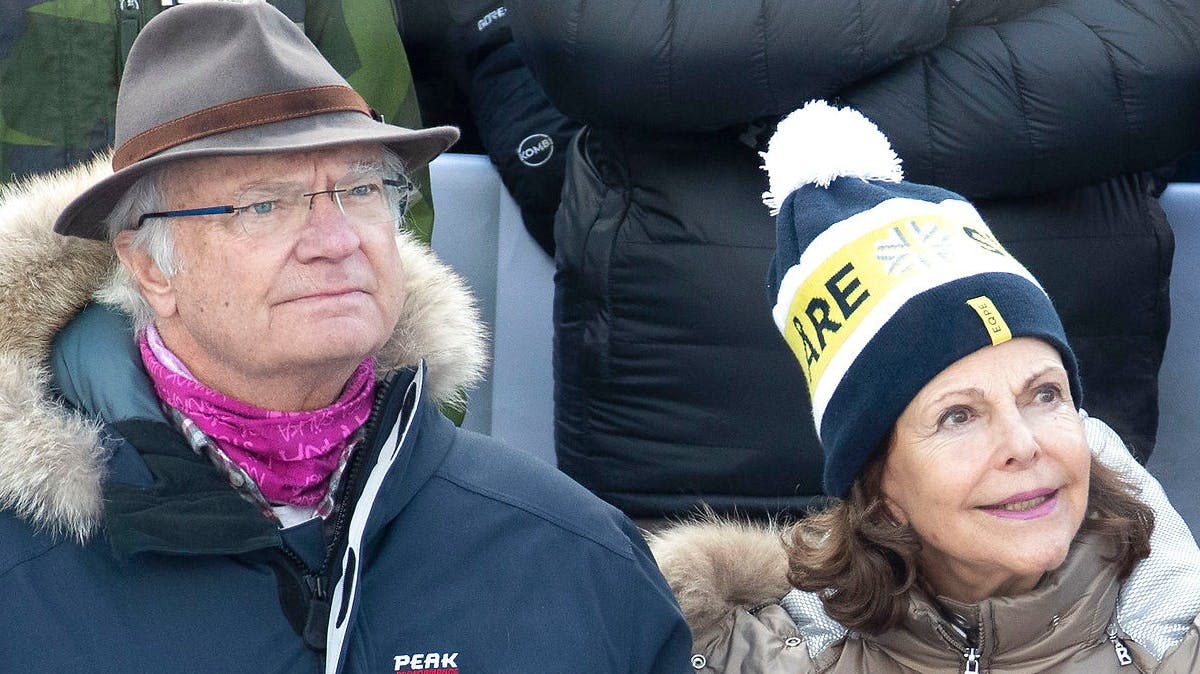 Kong Carl Gustaf og dronning Silvia