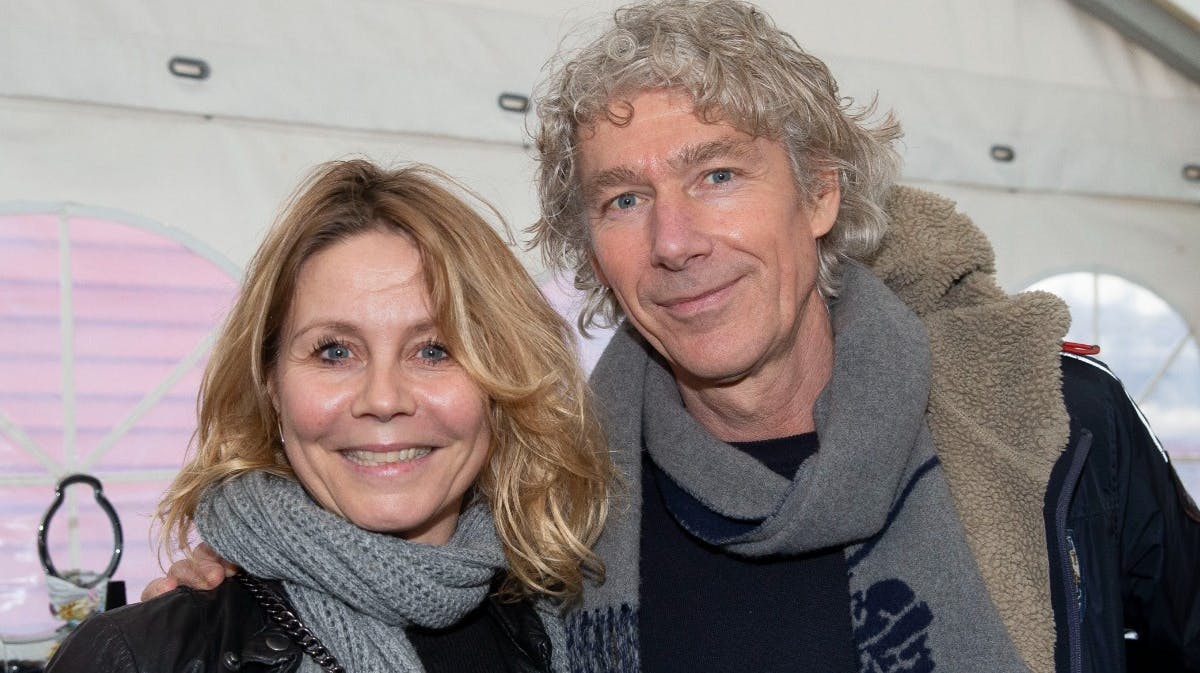 Anne Louise Hassing og kæresten Lars Henrik Lundsgaard.