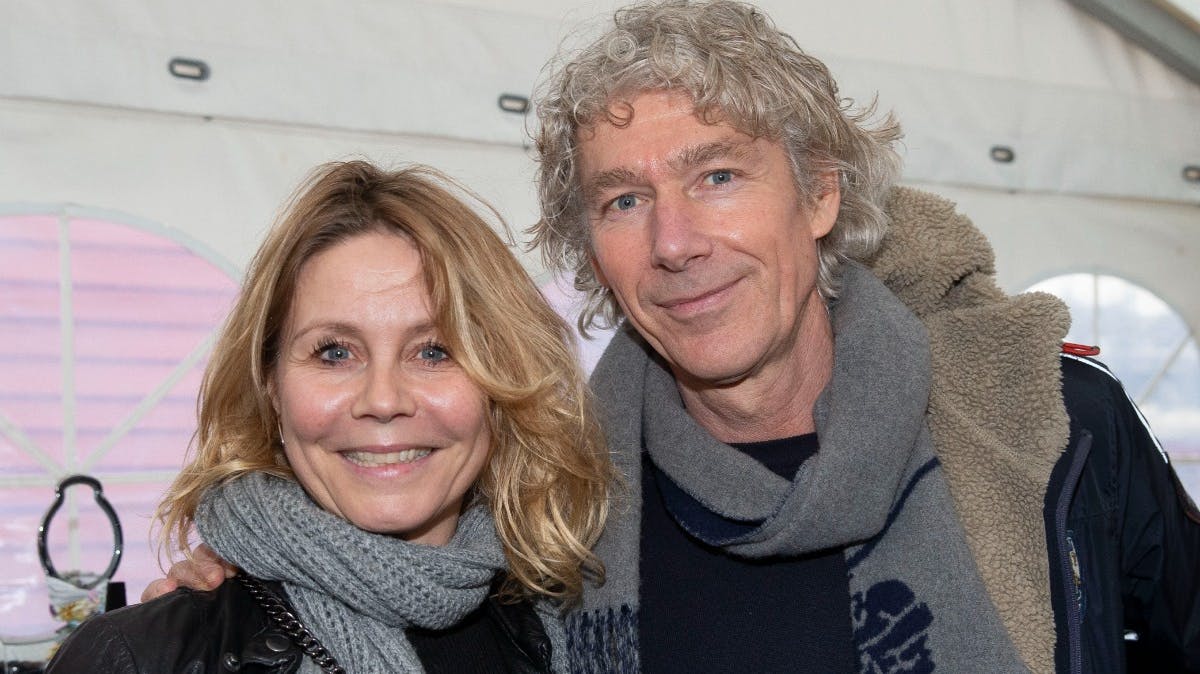 Anne Louise Hassing og kæresten Lars Henrik Lundsgaard.