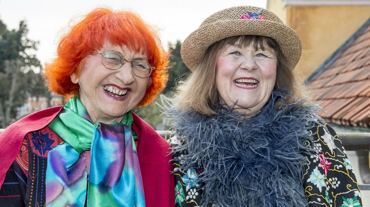 Jytte Abildstrøm og Daimi Gentle.