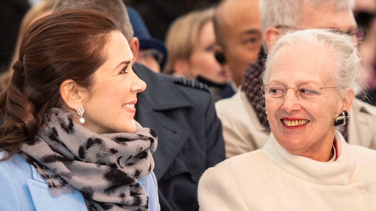 Kronprinsesse Mary og dronning Margrethe