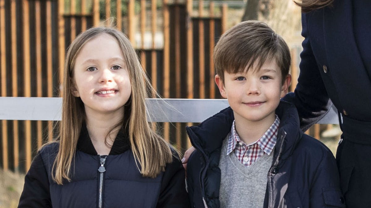 Prinsesse Josephine og prins Vincent. 