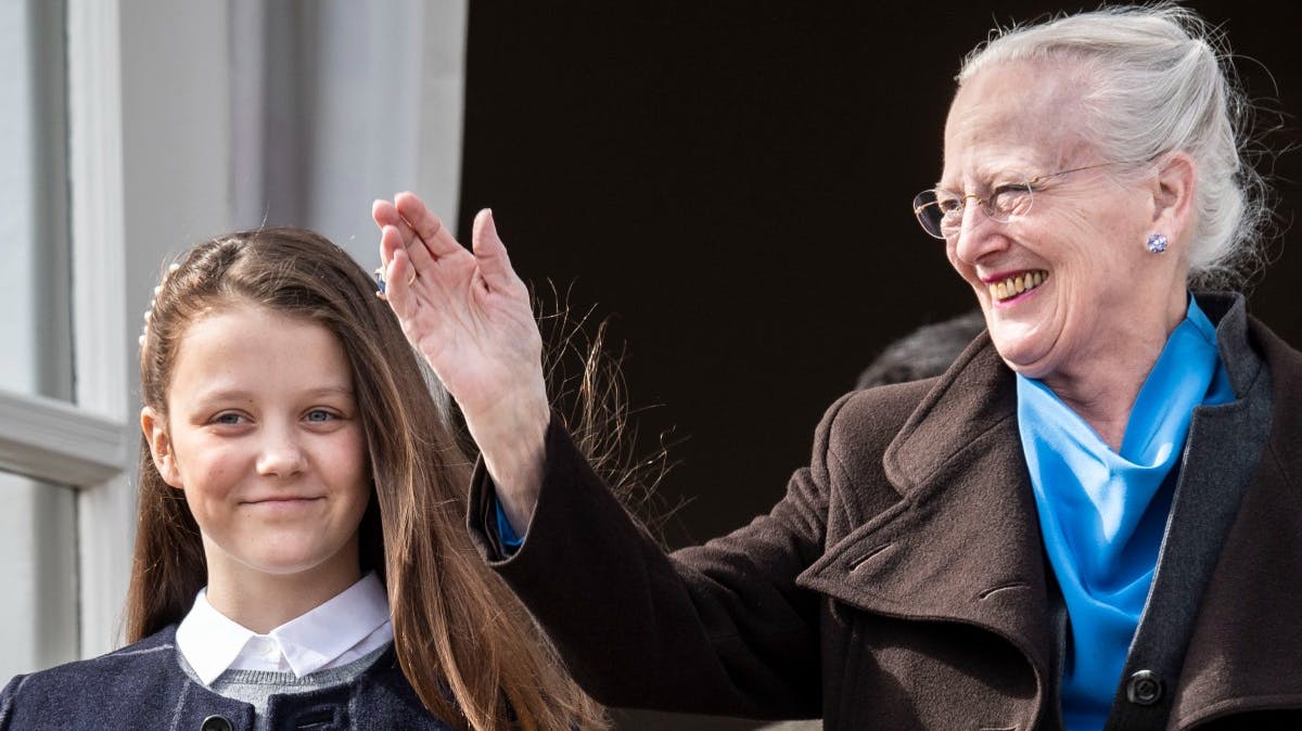 Prinsesse Isabella og dronning Margrethe