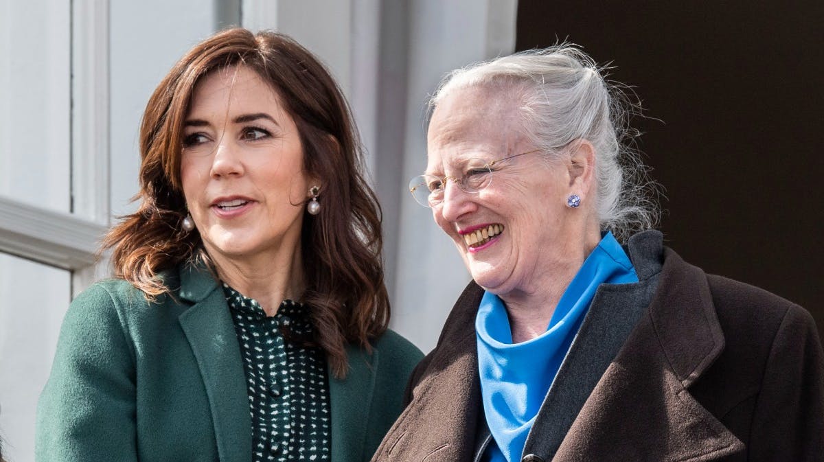 Kronprinsesse Mary og dronning Margrethe