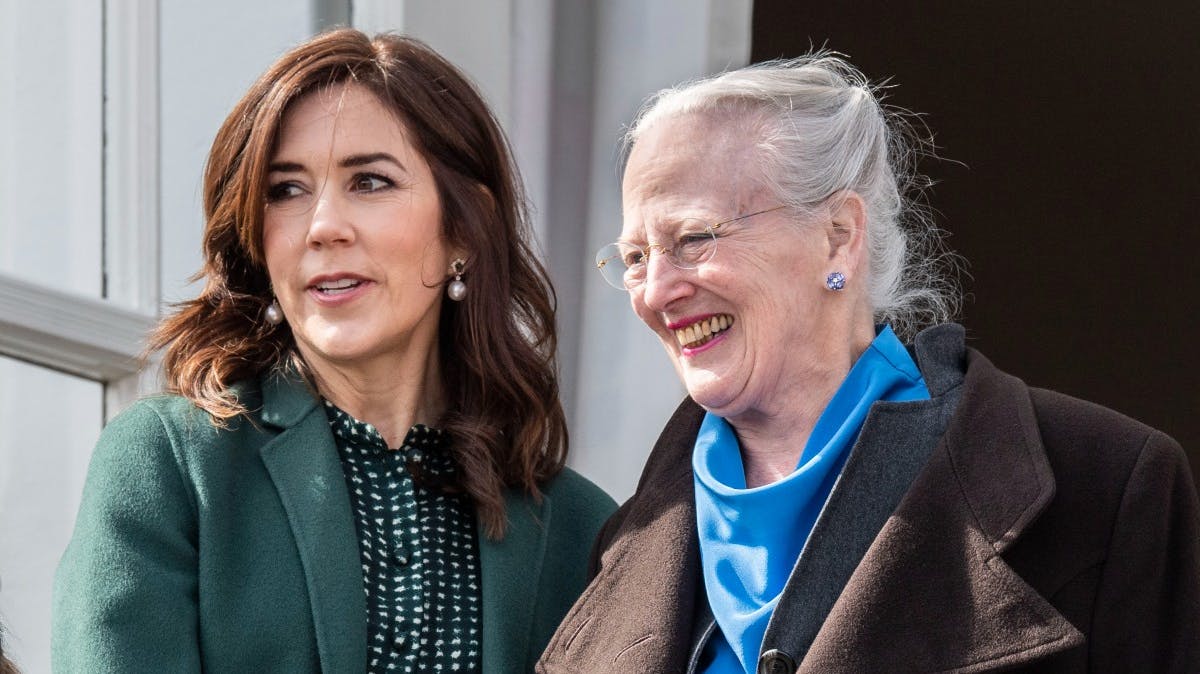 Kronprinsesse Mary og dronning Margrethe