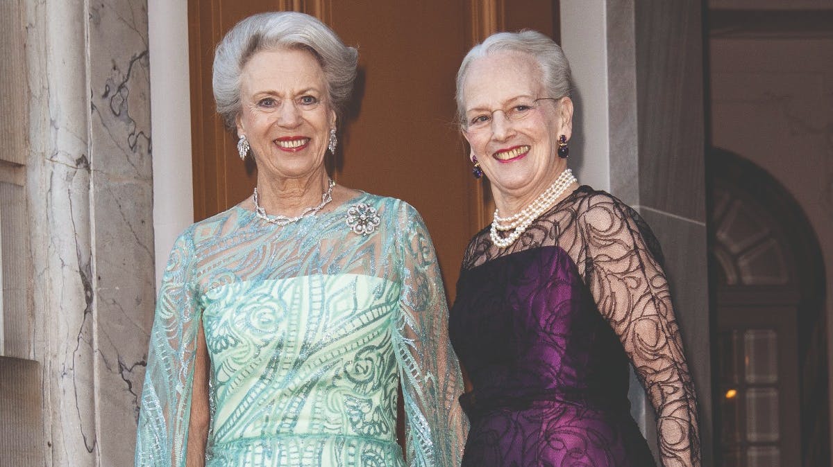 Prinsesse Benedikte og dronning Margrethe