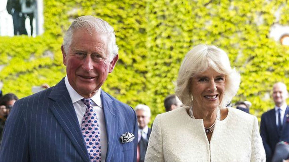 Prins Charles og hertuginde Camilla under deres sidste besøg i Berlin i 2019.