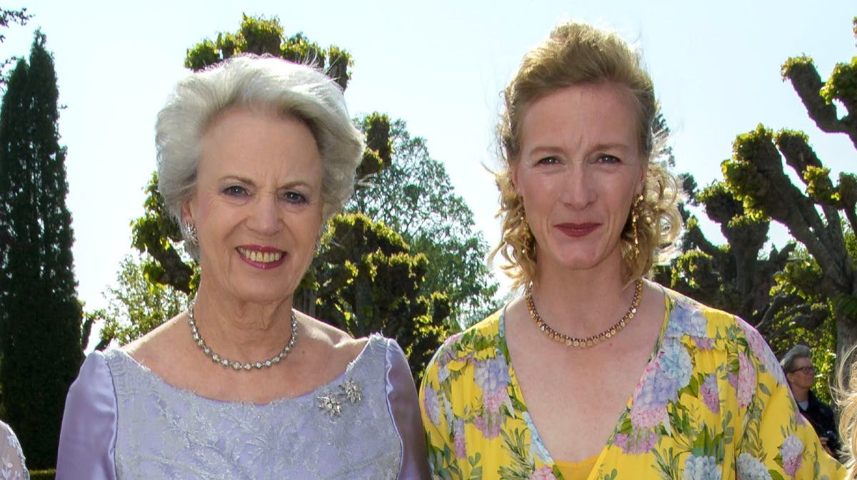 Prinsesse Benedikte og prinsesse Nathalie.&nbsp;