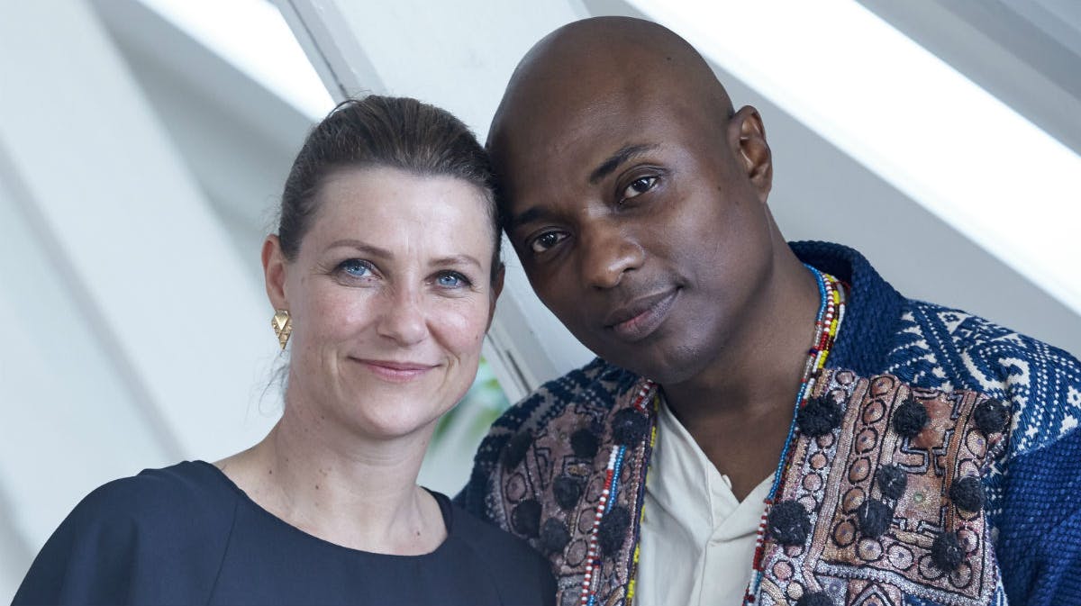 Prinsesse Märtha Louise og Shaman Durek. 
