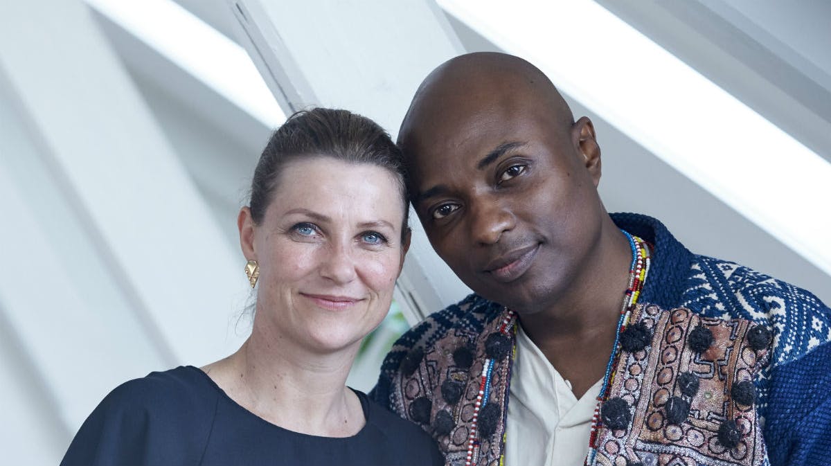 Prinsesse Märtha Louise og Shaman Durek. 