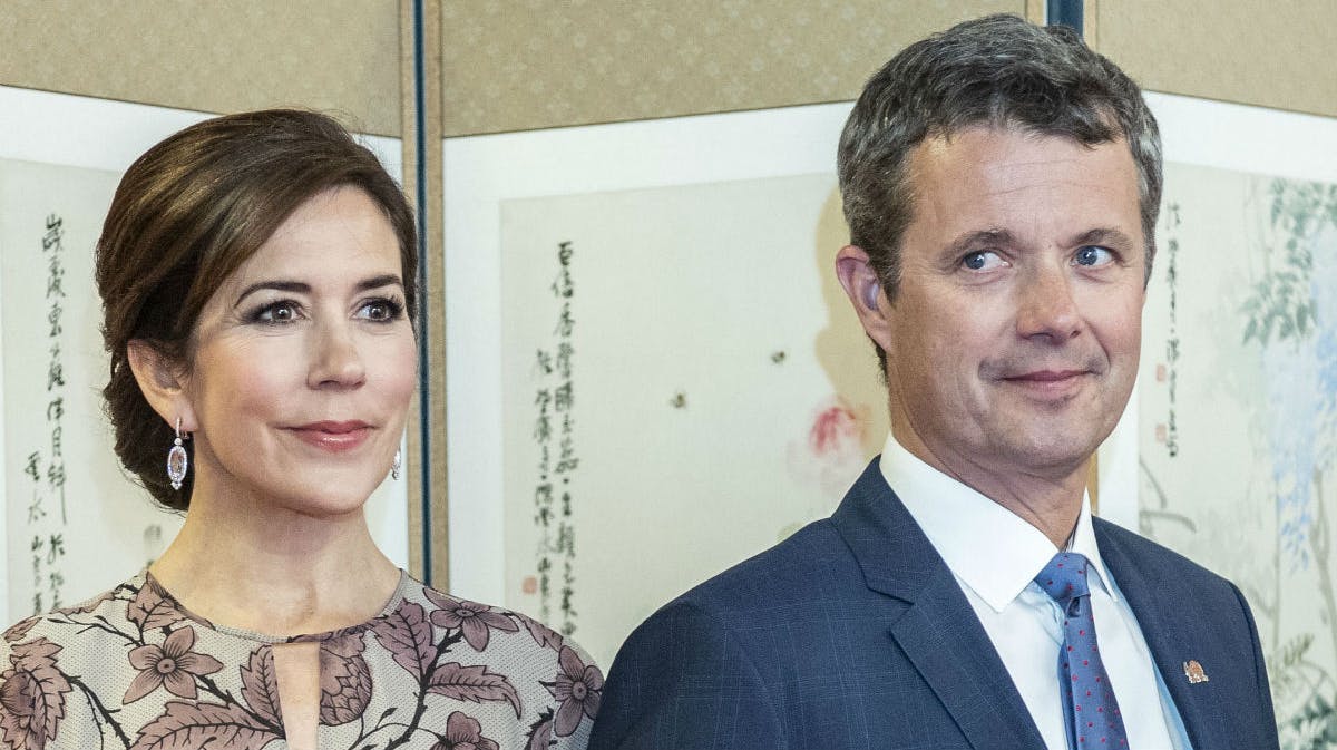 Kronprinsesse Mary og kronprins Frederik.