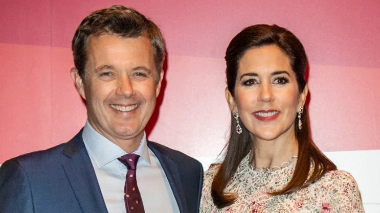 Kronprins Frederik og kronprinsesse Mary