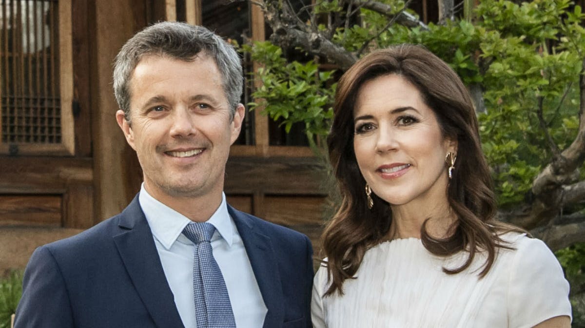 Kronprins Frederik og kronprinsesse Mary. 