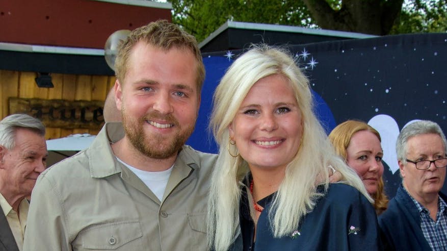 Joakim Ingversen og Sofie Linde. 