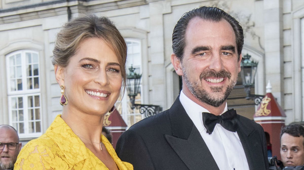 Prins Nikolaos og prinsesse Tatiana.