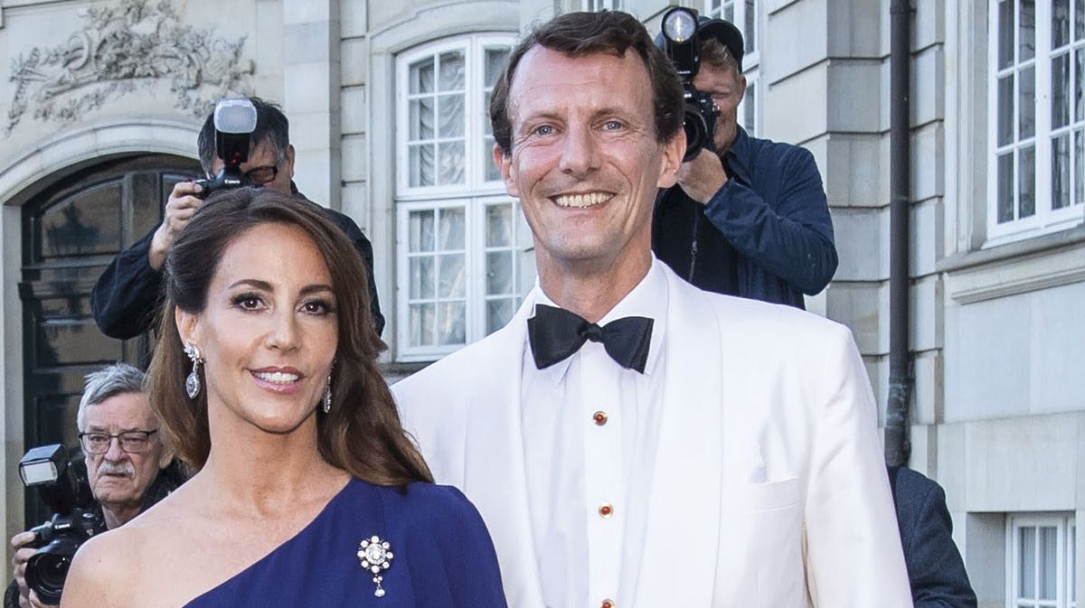 Prinsesse Marie og prins Joachim.