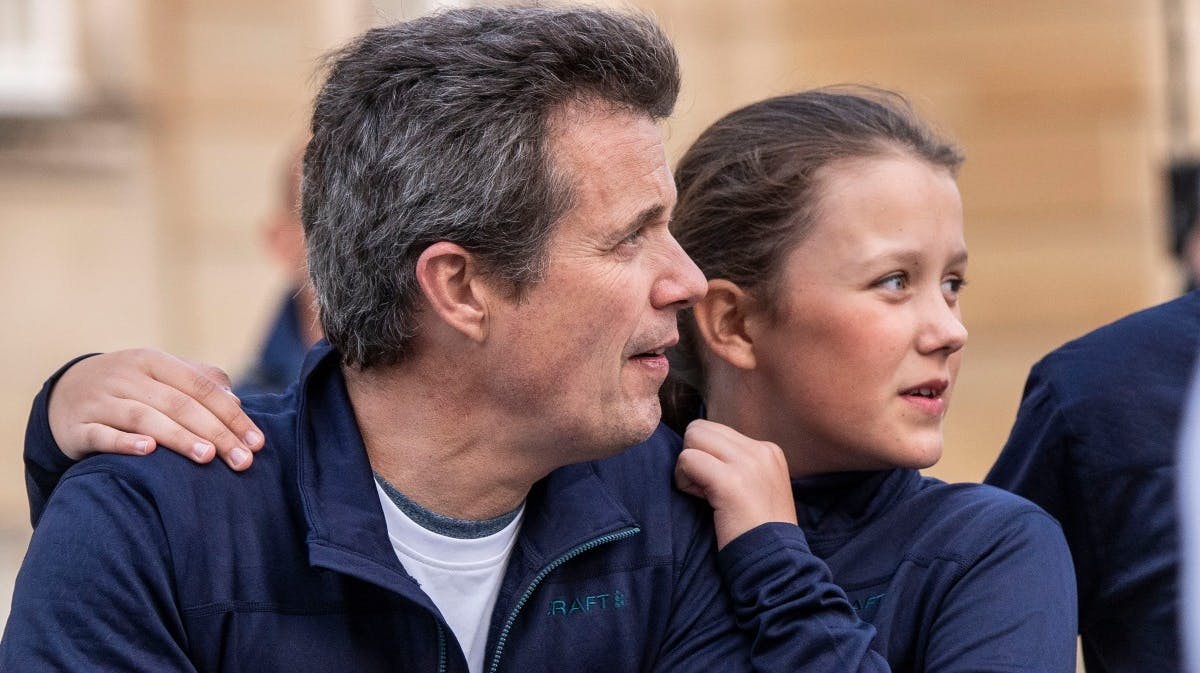 Kronprins Frederik og prinsesse Isabella